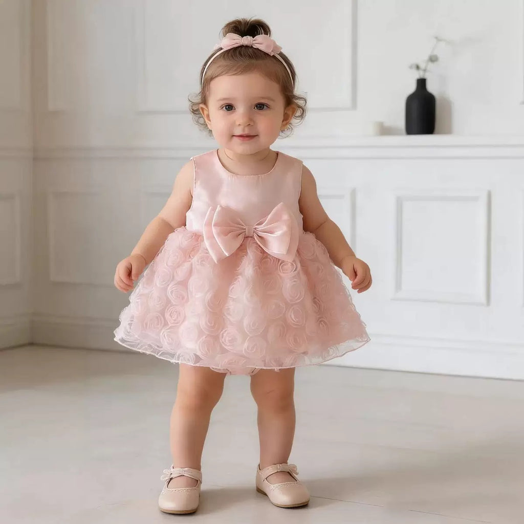 Robe Princesse Rosette Bébé Fille