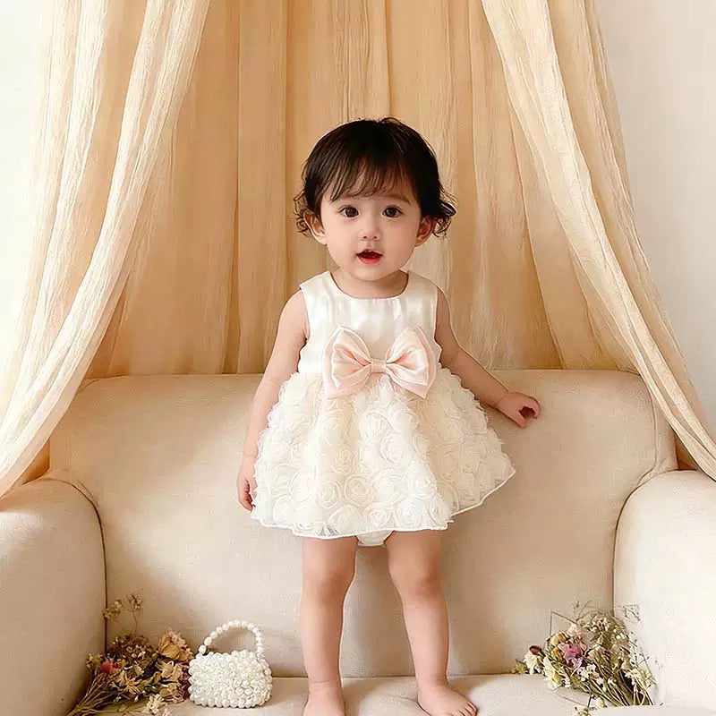 Robe Princesse Rosette Bébé Fille