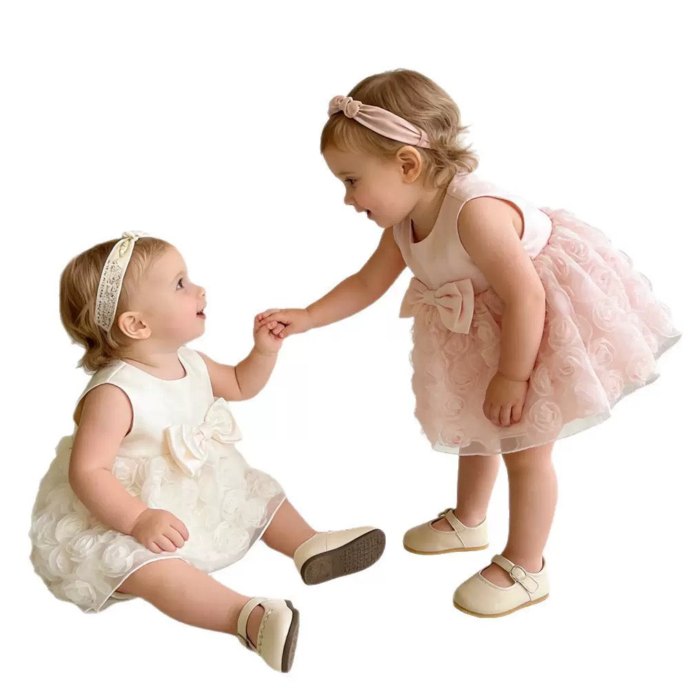 Robe Princesse Rosette Bébé Fille