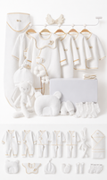 Coffret Naissance Prestige Ivoire – 22 Pièces avec Valisette Cadeau