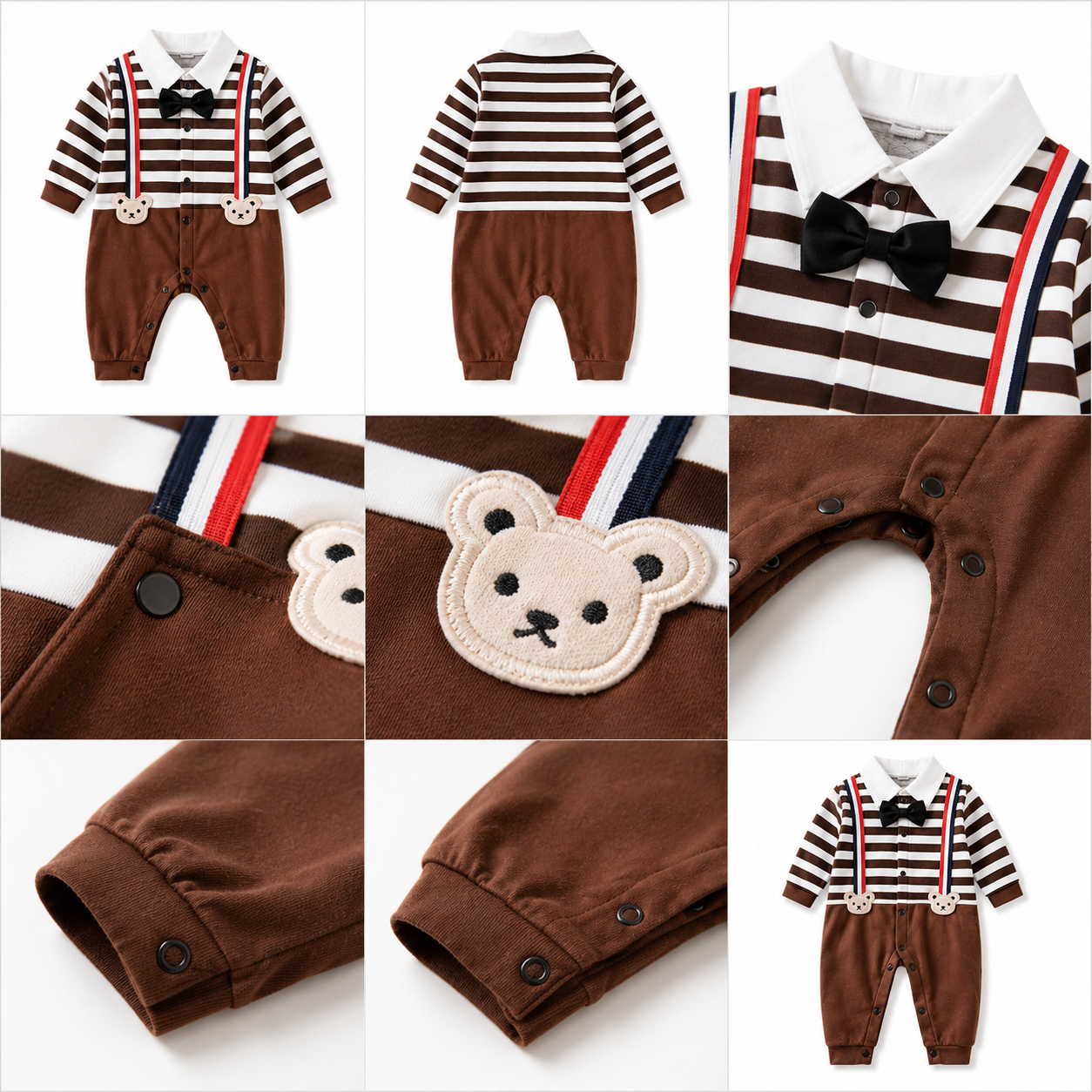 Coffret Naissance Gentleman Vintage – Collection Ours Brun