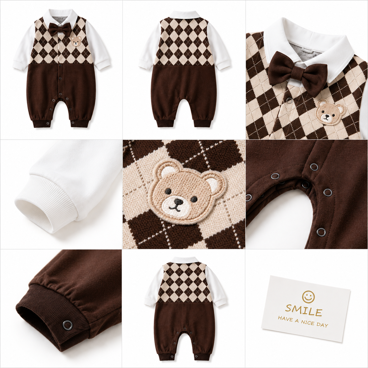 Coffret Naissance Gentleman Vintage – Collection Ours Brun